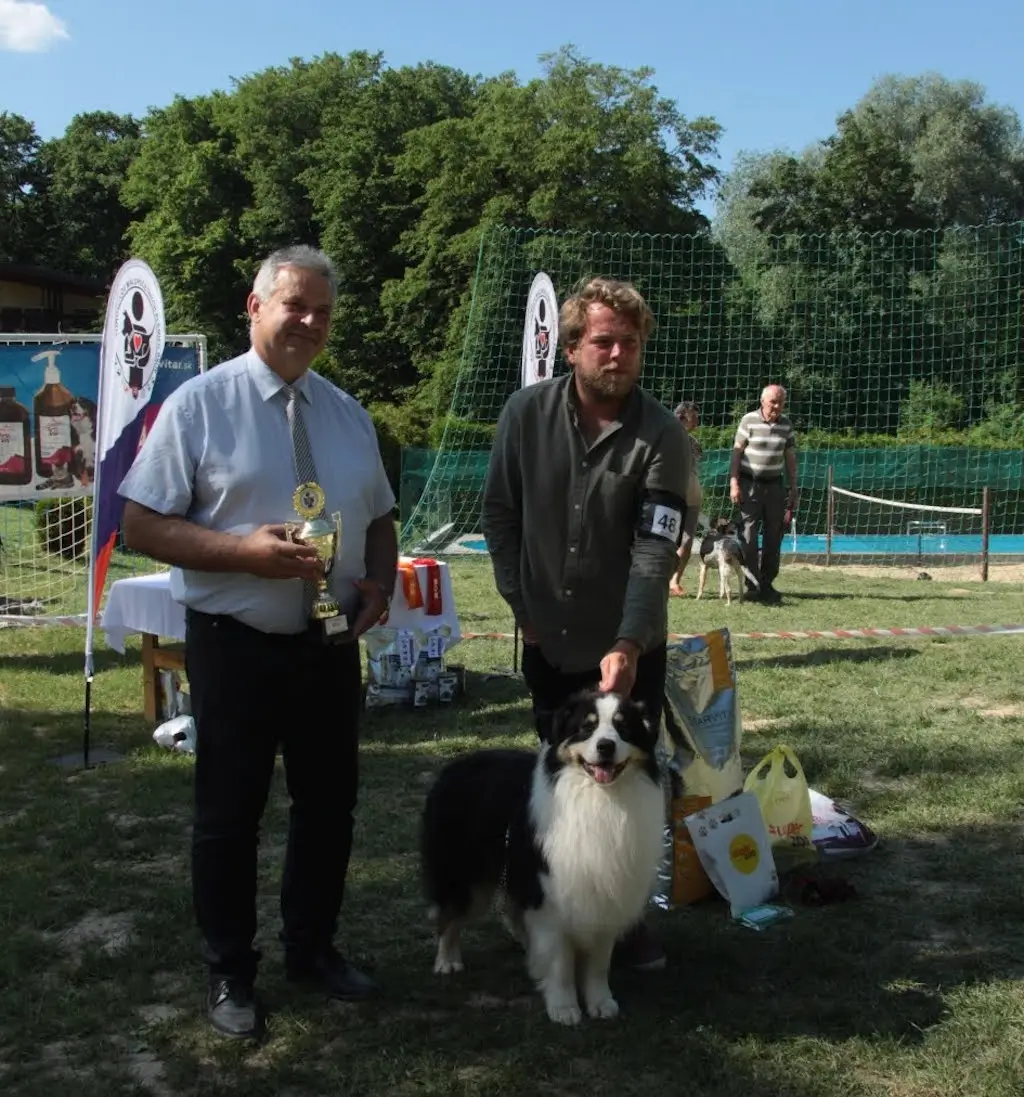 BEST IN SHOW Austrálsky ovčiak BÉĎA SRDCOVÉ ESO maj.: Marek Medvecký