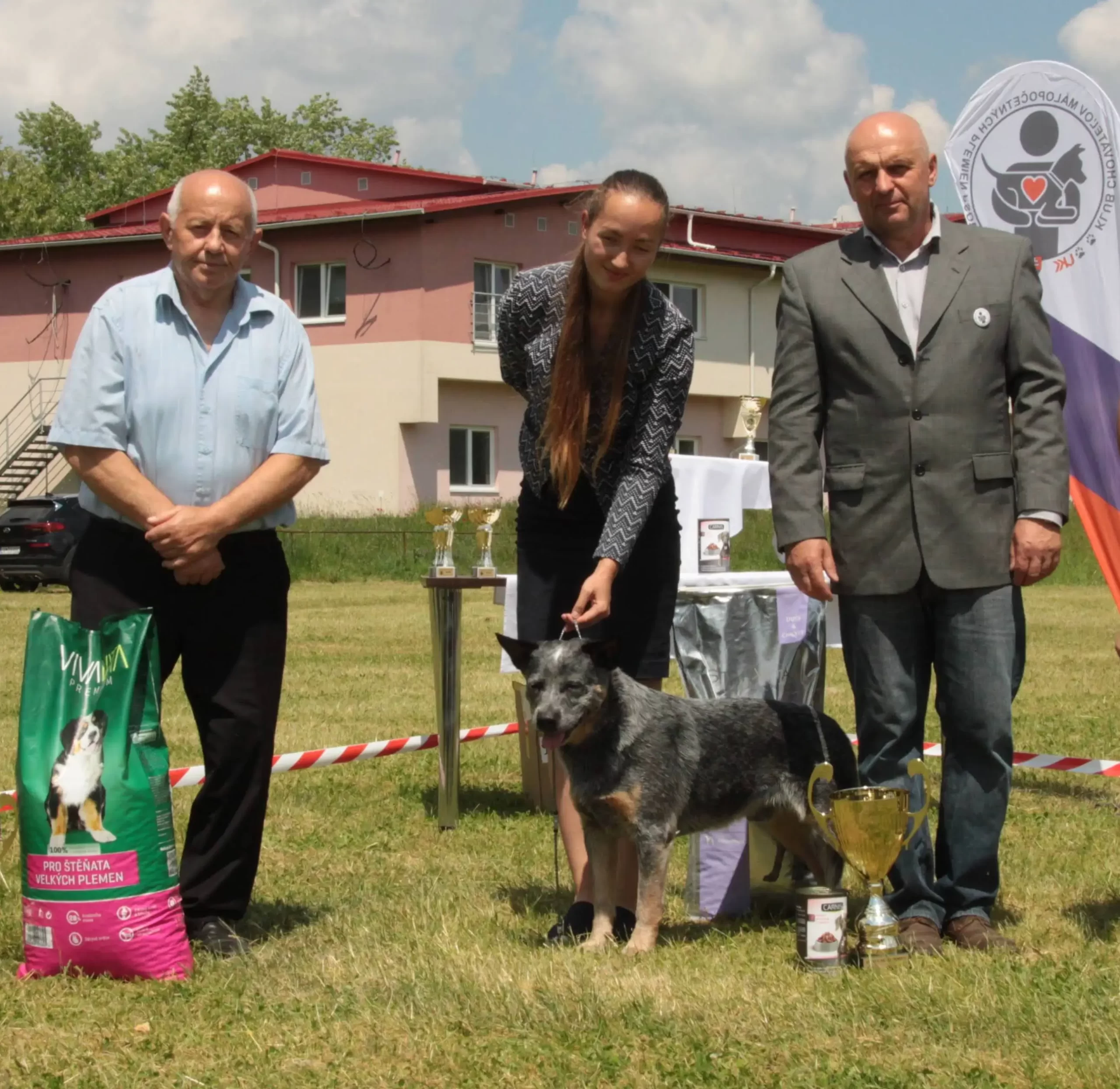 BEST IN SHOW Austrálsky dobytkársky pes ARES JAŠIBO-KEN maj.: maj.: Samuel Ďurík + Lea Větríčková/SK